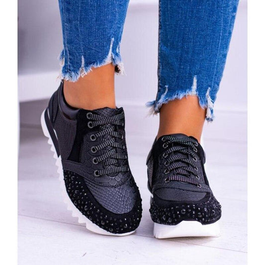 Zapatillas Mujer Deportivas Estampado Moderno - Mavetta
