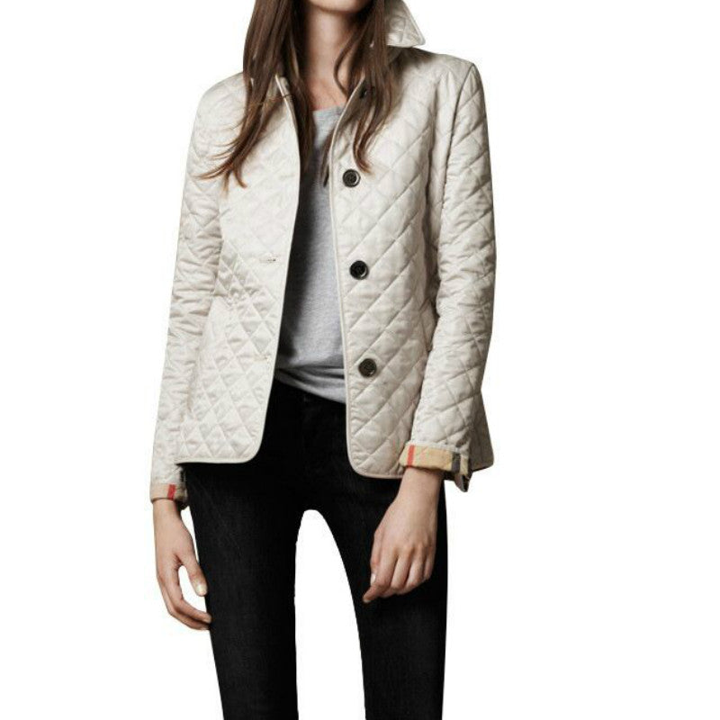 Chaqueta Acolchada Mujer Ajuste Clasico