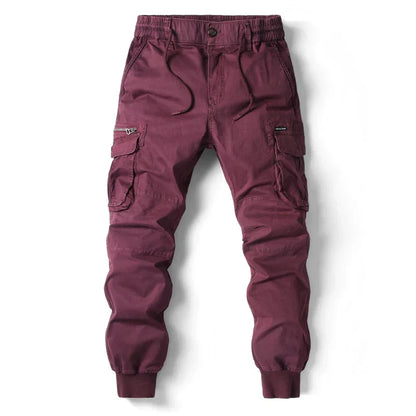 Pantalones Jogger Hombre Cargo Bolsillos Multiples Comodos