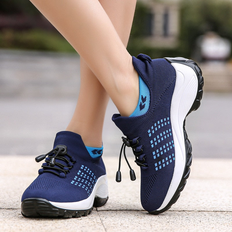 Zapatillas ortopédicas mujer con cierre fácil y soporte ergonómico - Mavetta