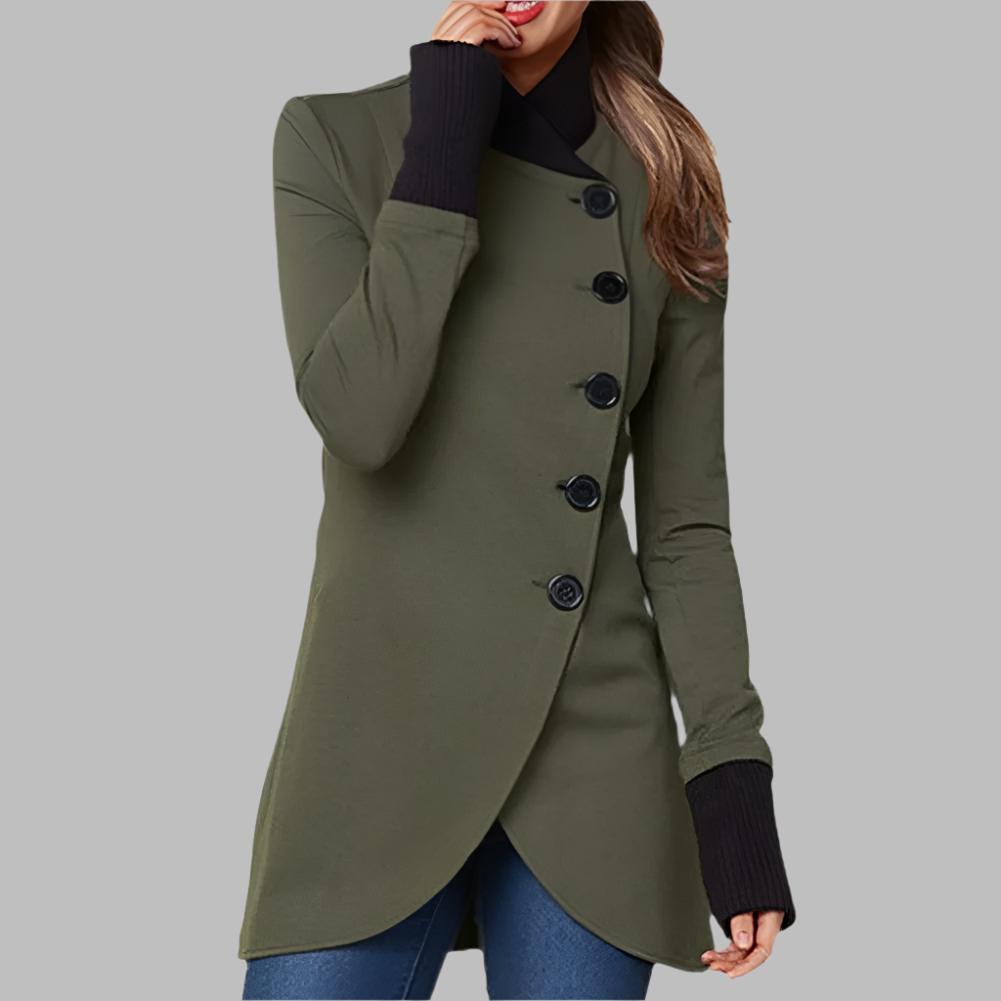 Chaqueta Invierno Mujer Acolchada Ajuste Regular