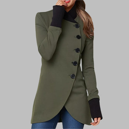 Chaqueta Invierno Mujer Acolchada Ajuste Regular