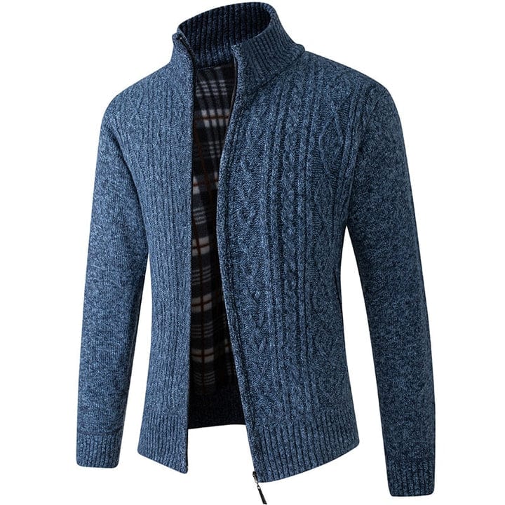 Chaqueta Hombre de Poliéster con Cremallera Ajuste Regular