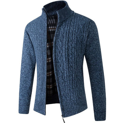 Chaqueta Hombre de Poliéster con Cremallera Ajuste Regular
