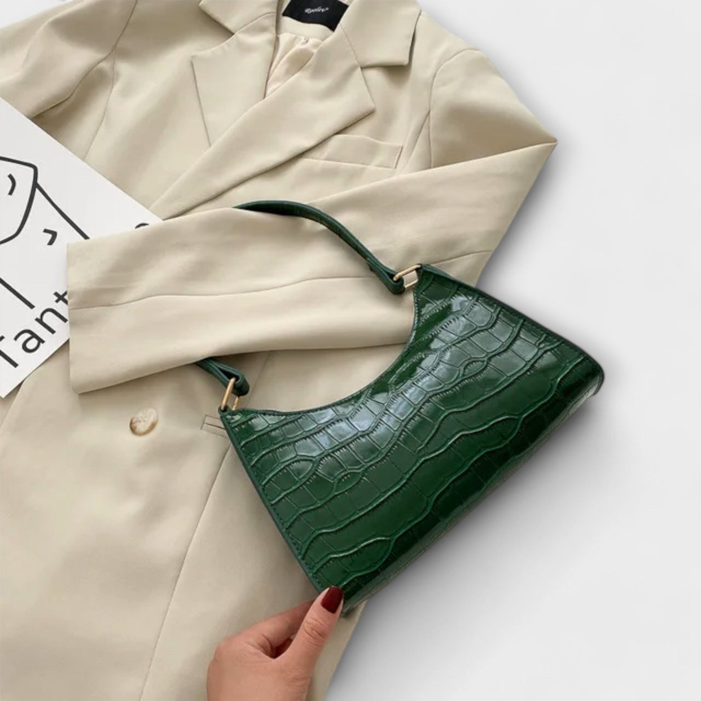 Bolso de hombro mujer clásico elegante ajustable
