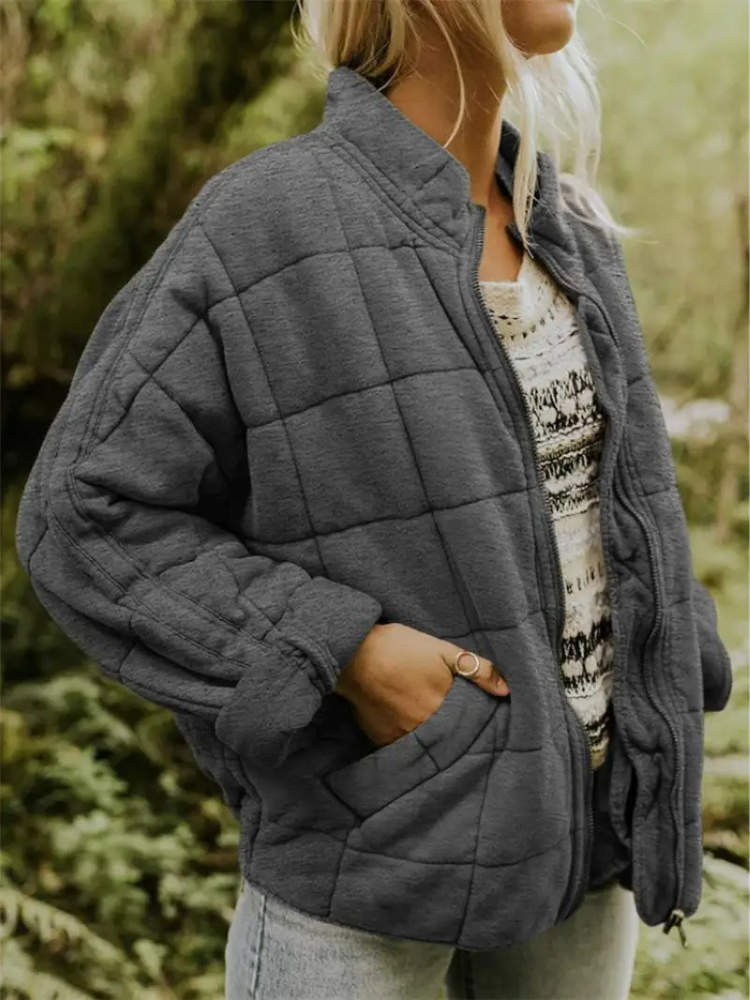 Chaqueta Acolchada Mujer Oversize Ajuste Holgado - Mavetta