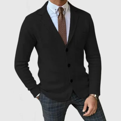 Blazer Hombre Casual Slim Fit con Bolsillos