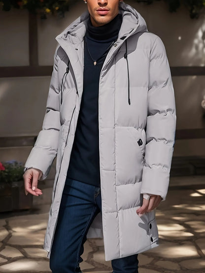 Abrigo Largo Hombre Invierno con Capucha - Mavetta