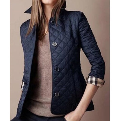 Chaqueta Acolchada Mujer Ajuste Clasico