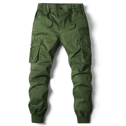 Pantalones Jogger Hombre Cargo Bolsillos Multiples Comodos