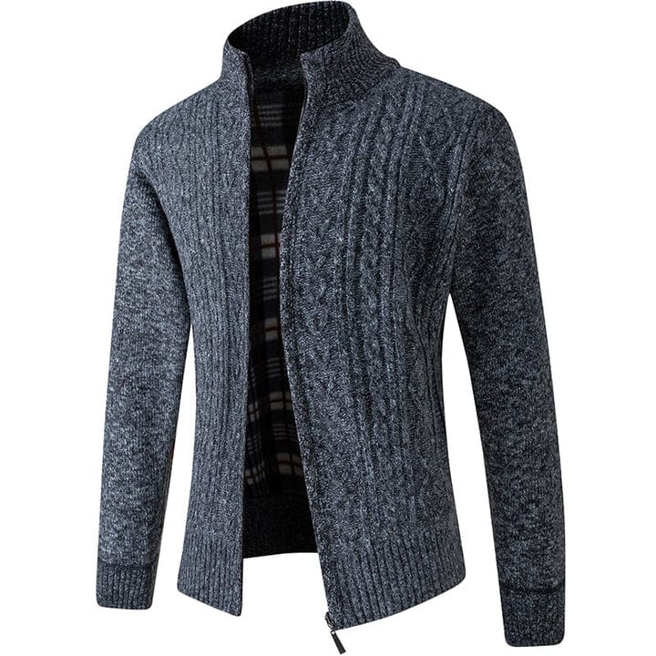 Chaqueta Hombre de Poliéster con Cremallera Ajuste Regular