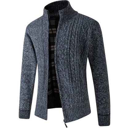 Chaqueta Hombre de Poliéster con Cremallera Ajuste Regular