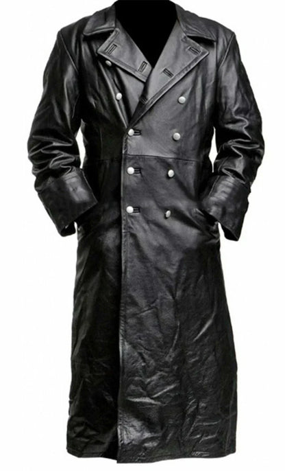 Gabardina Hombre de Tela Pulida con Botones Múltiples - Mavetta