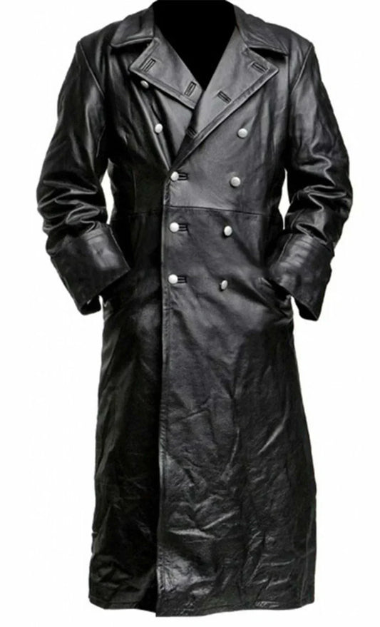 Gabardina Hombre de Tela Pulida con Botones Múltiples - Mavetta