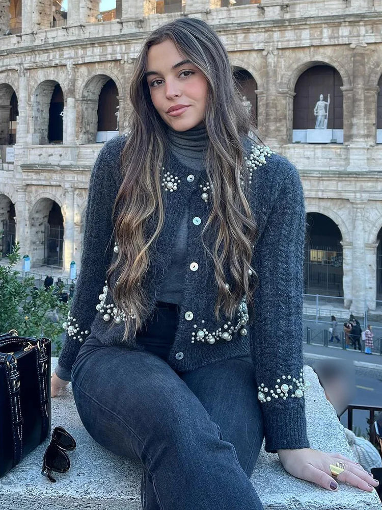 Chaqueta Mujer de Piel Sintética Ajuste Moderno - Mavetta