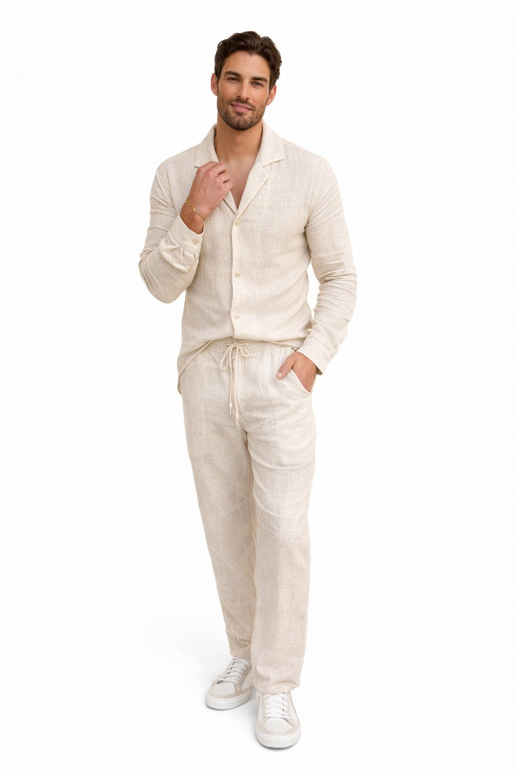 Conjunto Hombre de Lino Ajuste - Mavetta