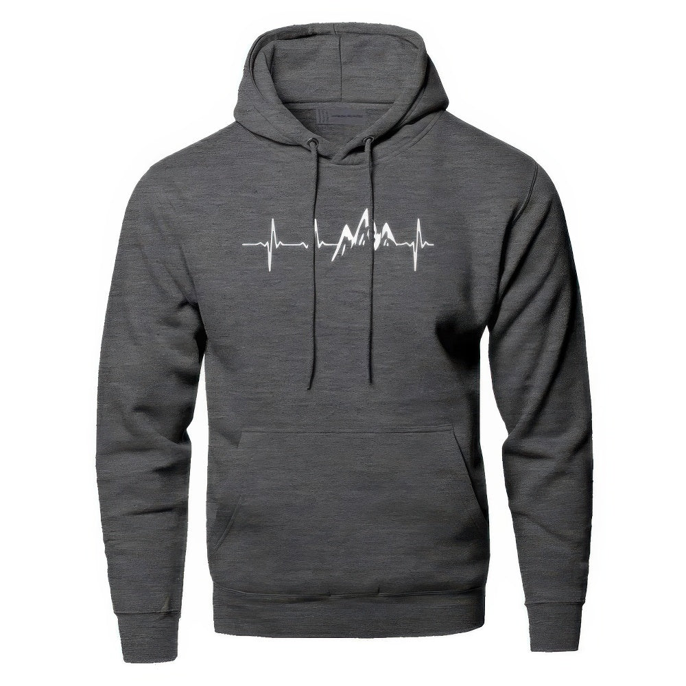 Sudadera Hombre con Capucha y Estampado Casual - Mavetta