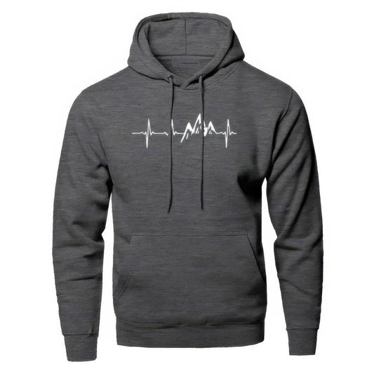 Sudadera Hombre con Capucha y Estampado Casual - Mavetta