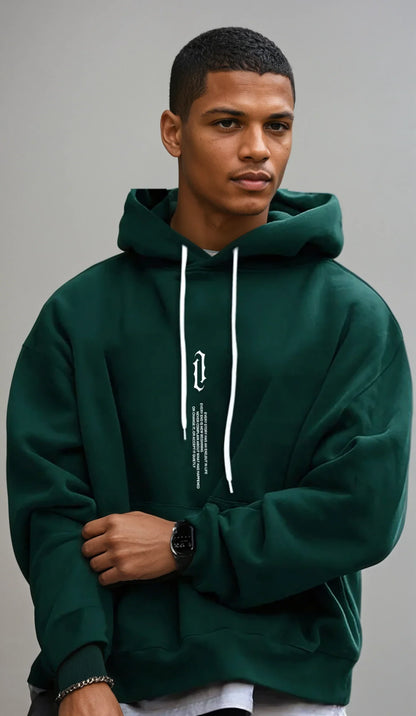 Sudadera Hombre con Capucha y Ajuste Amplio