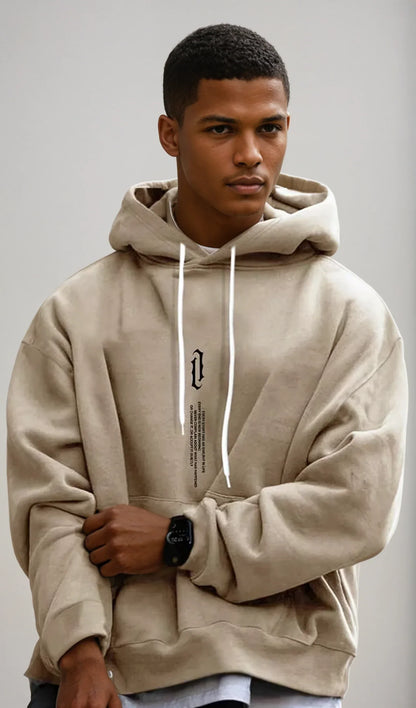 Sudadera Hombre con Capucha y Ajuste Amplio