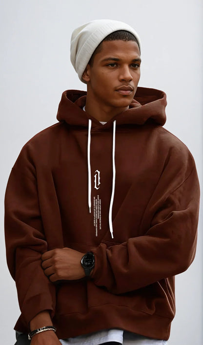 Sudadera Hombre con Capucha y Ajuste Amplio