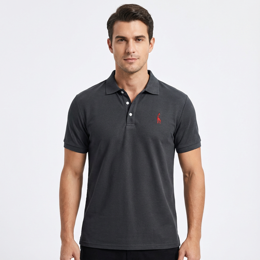 Polo Hombre Algodón Bordado Cuello Clásico Casual - Mavetta