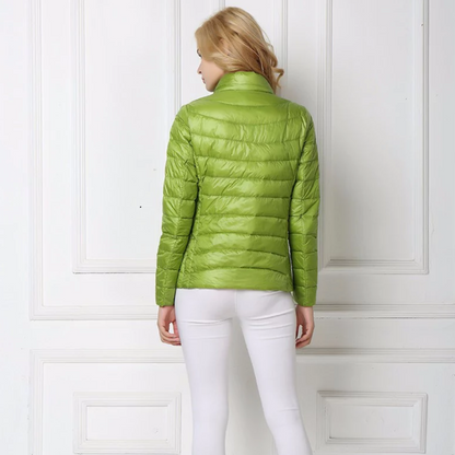 Chaqueta Ligera Mujer de Plumón Estilo Urbano