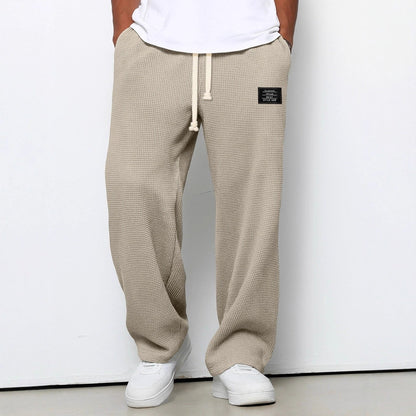 Pantalones Hombre Anchos Comfortfit Elasticos