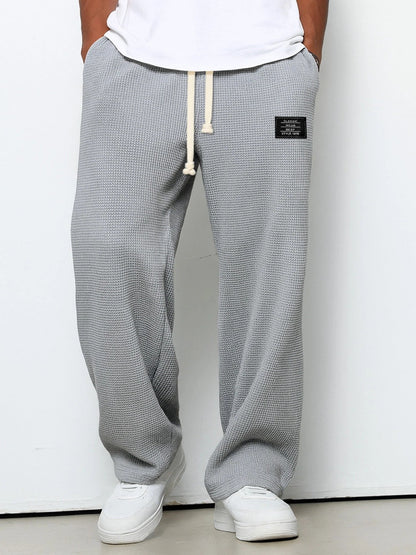 Pantalones Hombre Anchos Comfortfit Elasticos