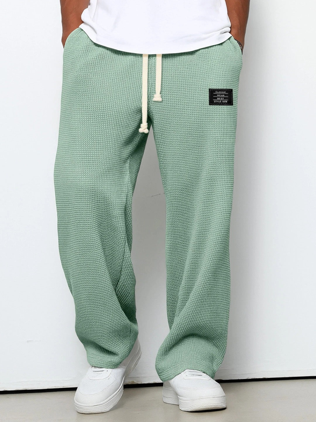 Pantalones Hombre Anchos Comfortfit Elasticos