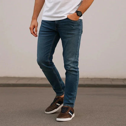 Zapatillas Hombre Casual Puntera Ancha Suela TPR Perfil Bajo