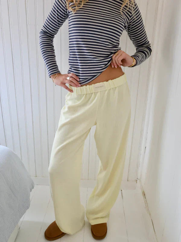 Pantalón Casual Mujer Comodo Ajuste Regular