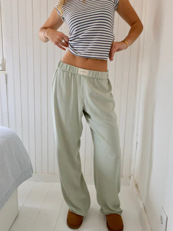 Pantalón Casual Mujer Comodo Ajuste Regular