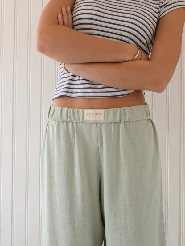 Pantalón Casual Mujer Comodo Ajuste Regular