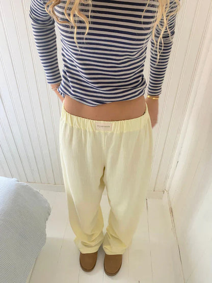 Pantalón Casual Mujer Comodo Ajuste Regular