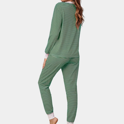 Pijama Mujer Dos Piezas Tejido Suave Ajuste Comodo