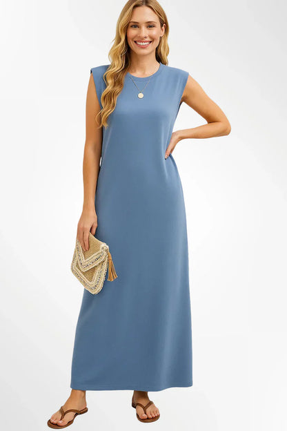 Vestido Largo Mujer Fluido