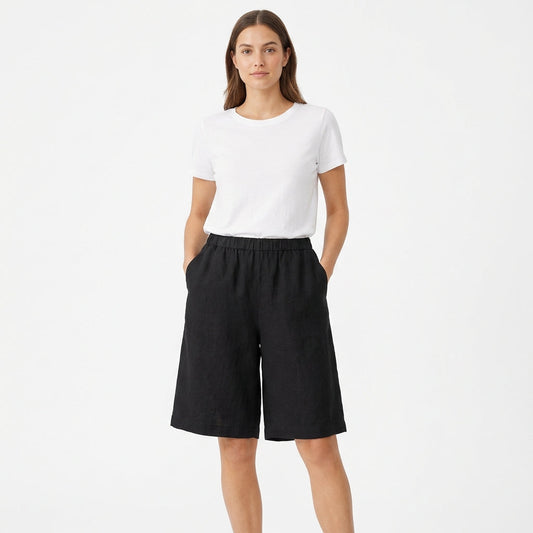 Short Mujer Casual Corte Ancho - Mavetta