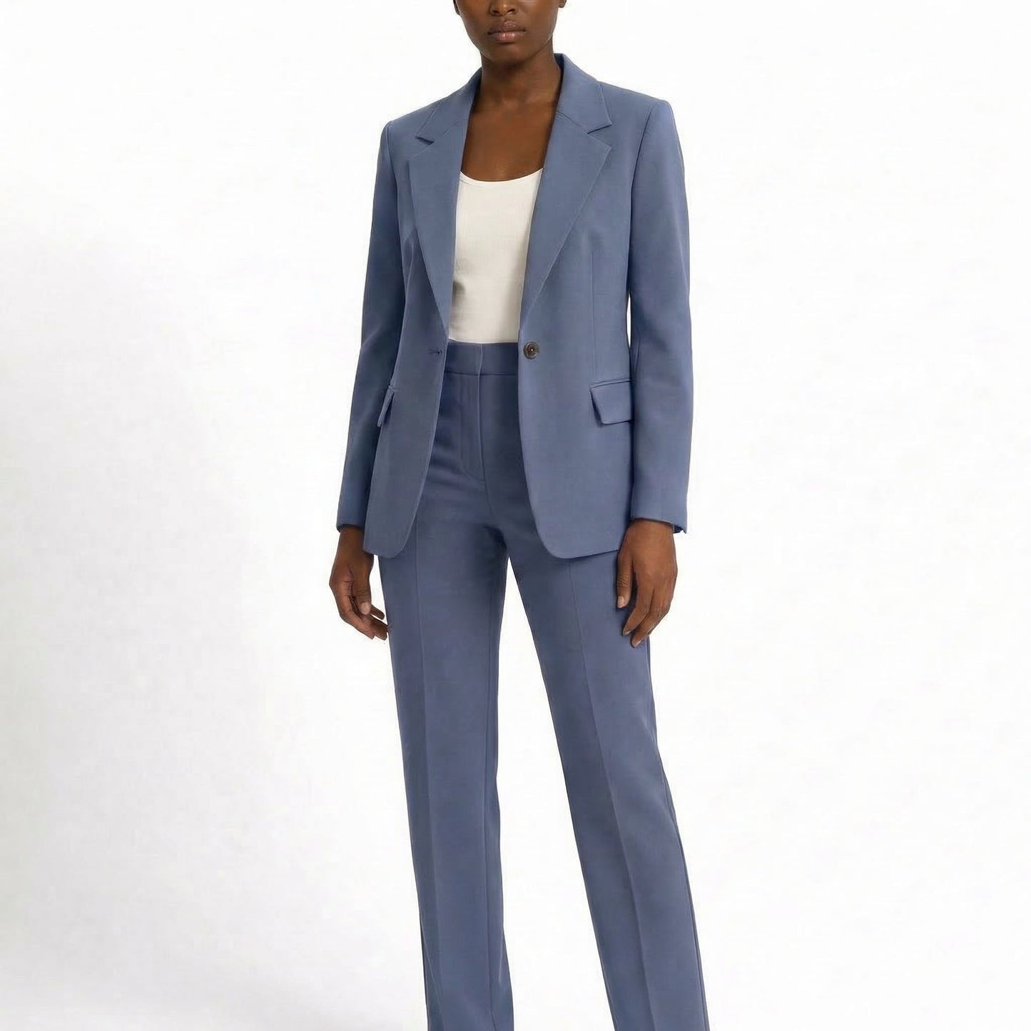Traje Blazer y Pantalón Mujer Ajuste Elegante