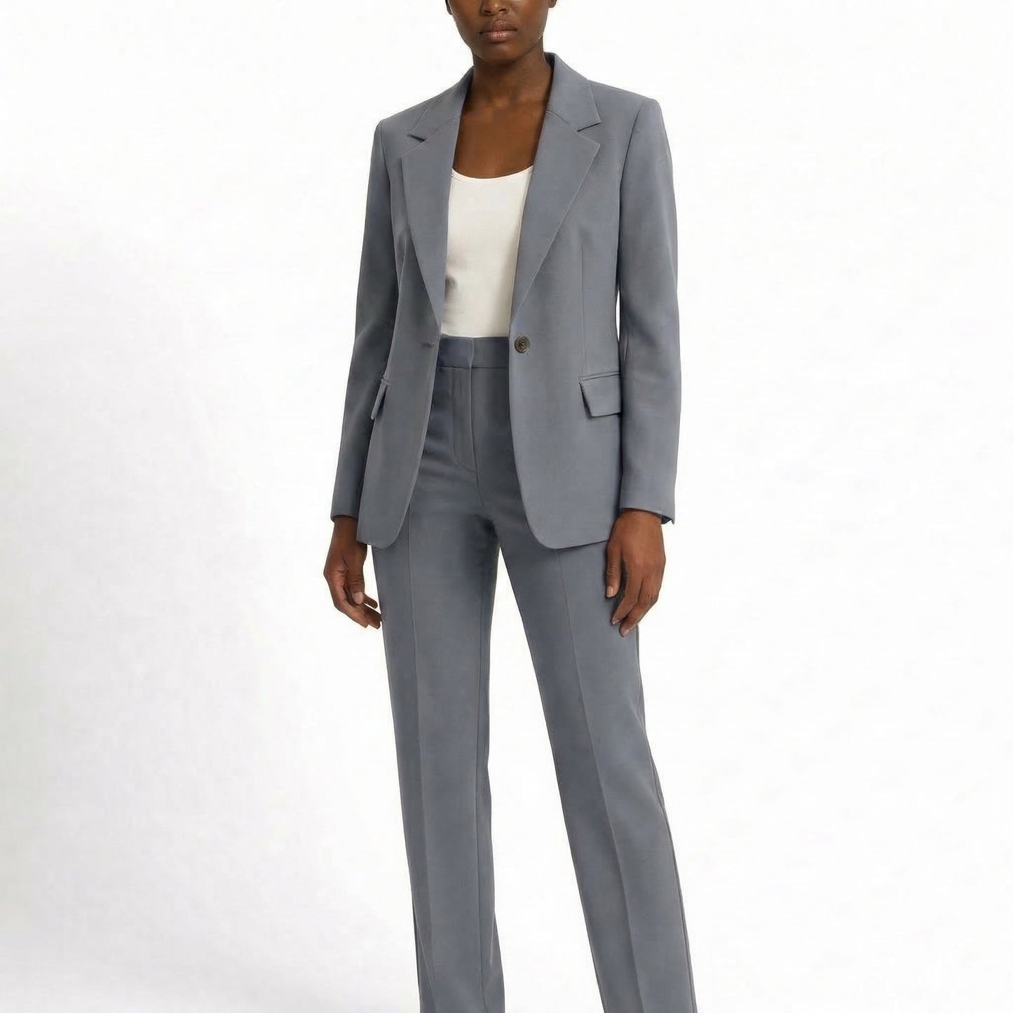 Traje Blazer y Pantalón Mujer Ajuste Elegante