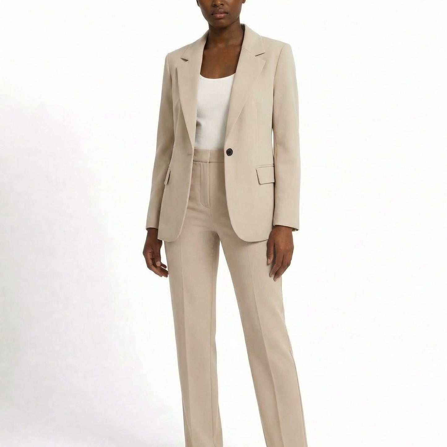 Traje Blazer y Pantalón Mujer Ajuste Elegante