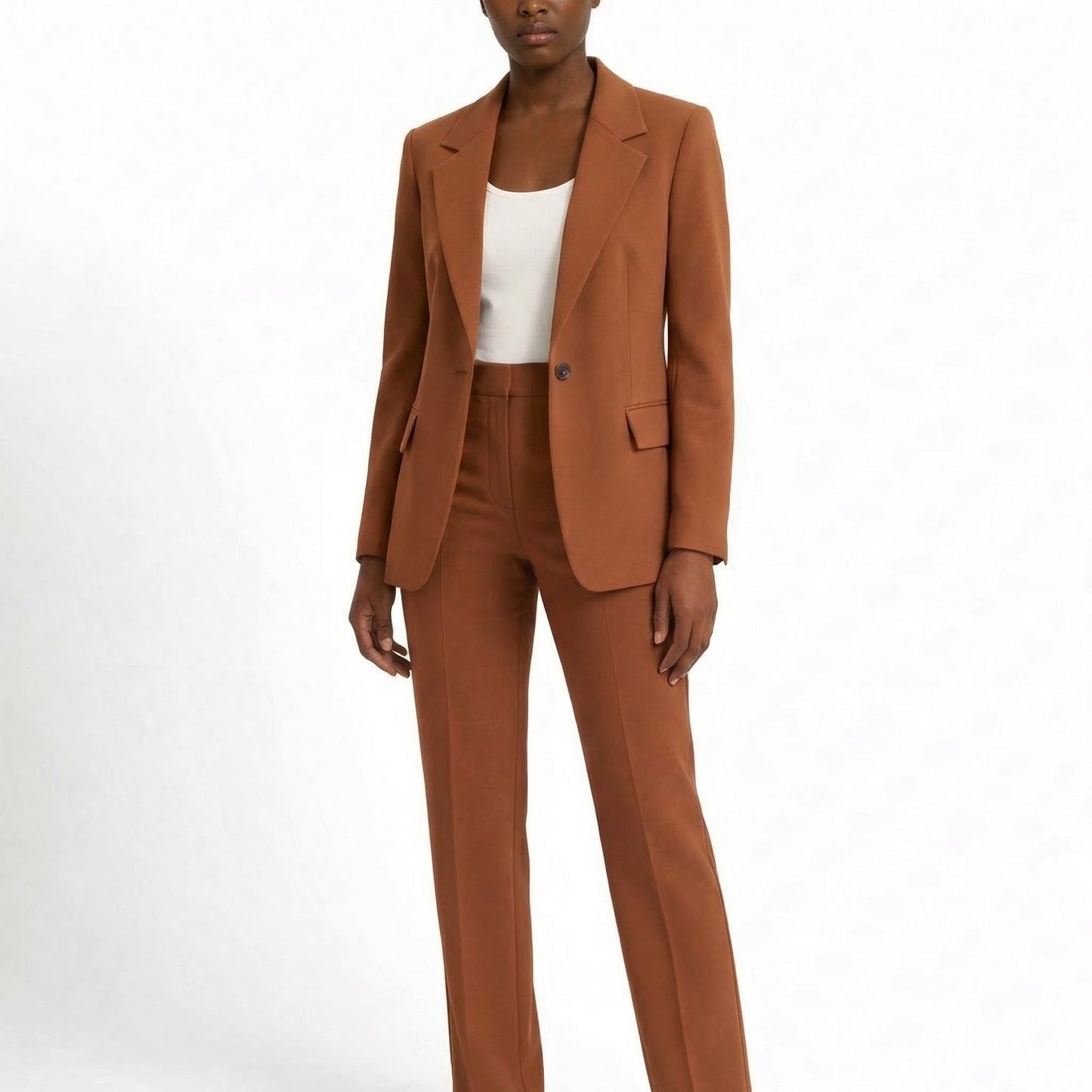 Traje Blazer y Pantalón Mujer Ajuste Elegante