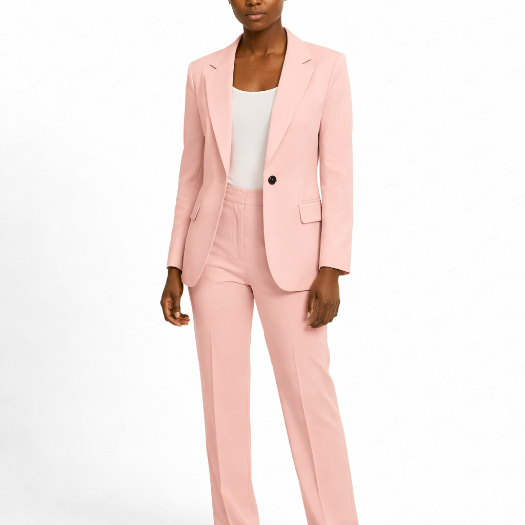 Traje Blazer y Pantalón Mujer Ajuste Elegante