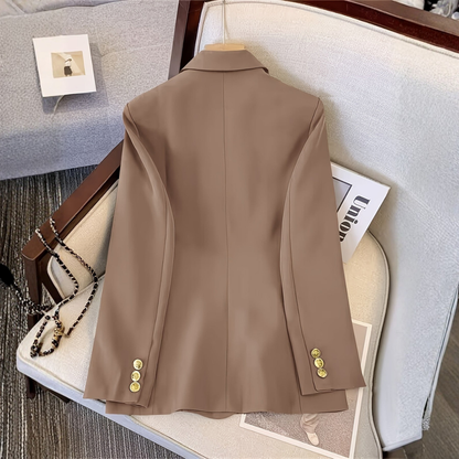 Blazer Mujer Doble Botonadura Corte Clasico