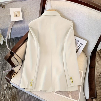 Blazer Mujer Doble Botonadura Corte Clasico