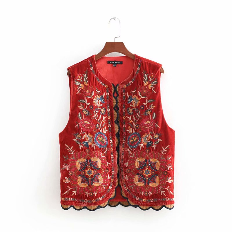 Isabel | Chaleco Floral Bohemio Abierto para Mujer Verano 8