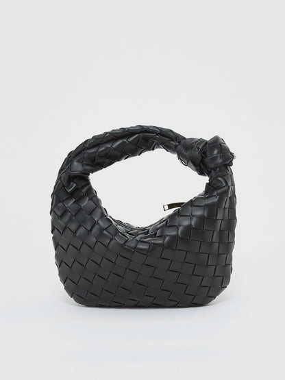 Bolso Mujer de Poliuretano Trenzado
