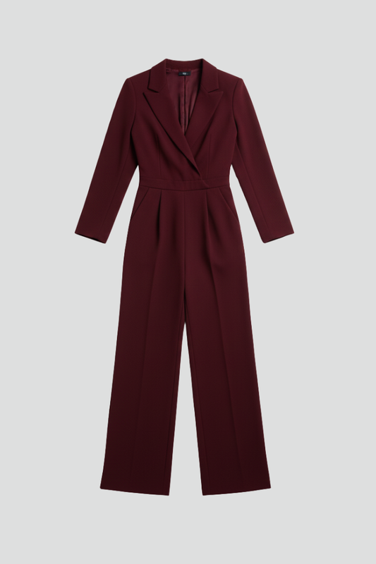 Mono Fiesta Mujer Pierna Ancha Frente Cruzado Elegante - Mavetta