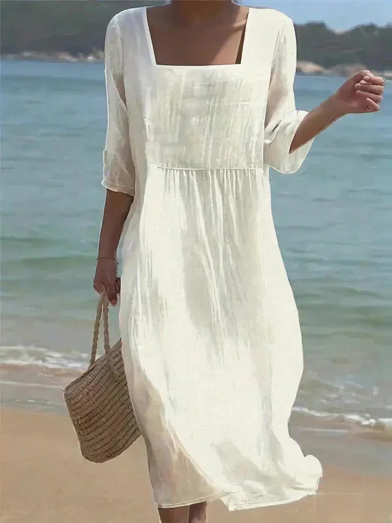 Vestido Playero Mujer Corte Suelto Ligero - Mavetta