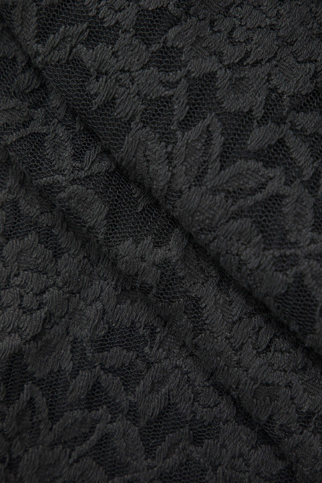Vestido Largo Mujer de Encaje Semitransparente Ajuste Elegante